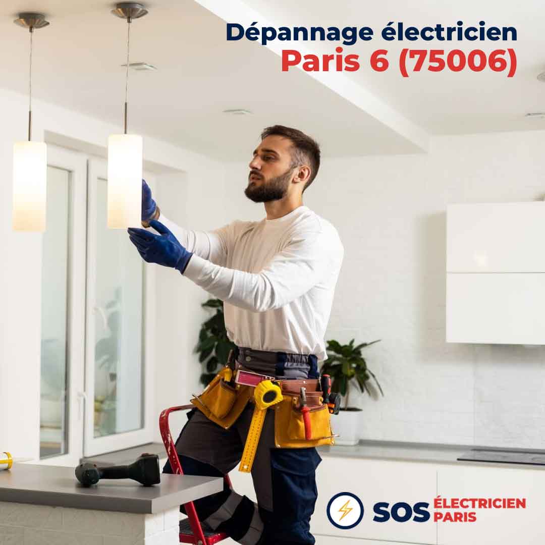 Dépannage électricien Paris 6