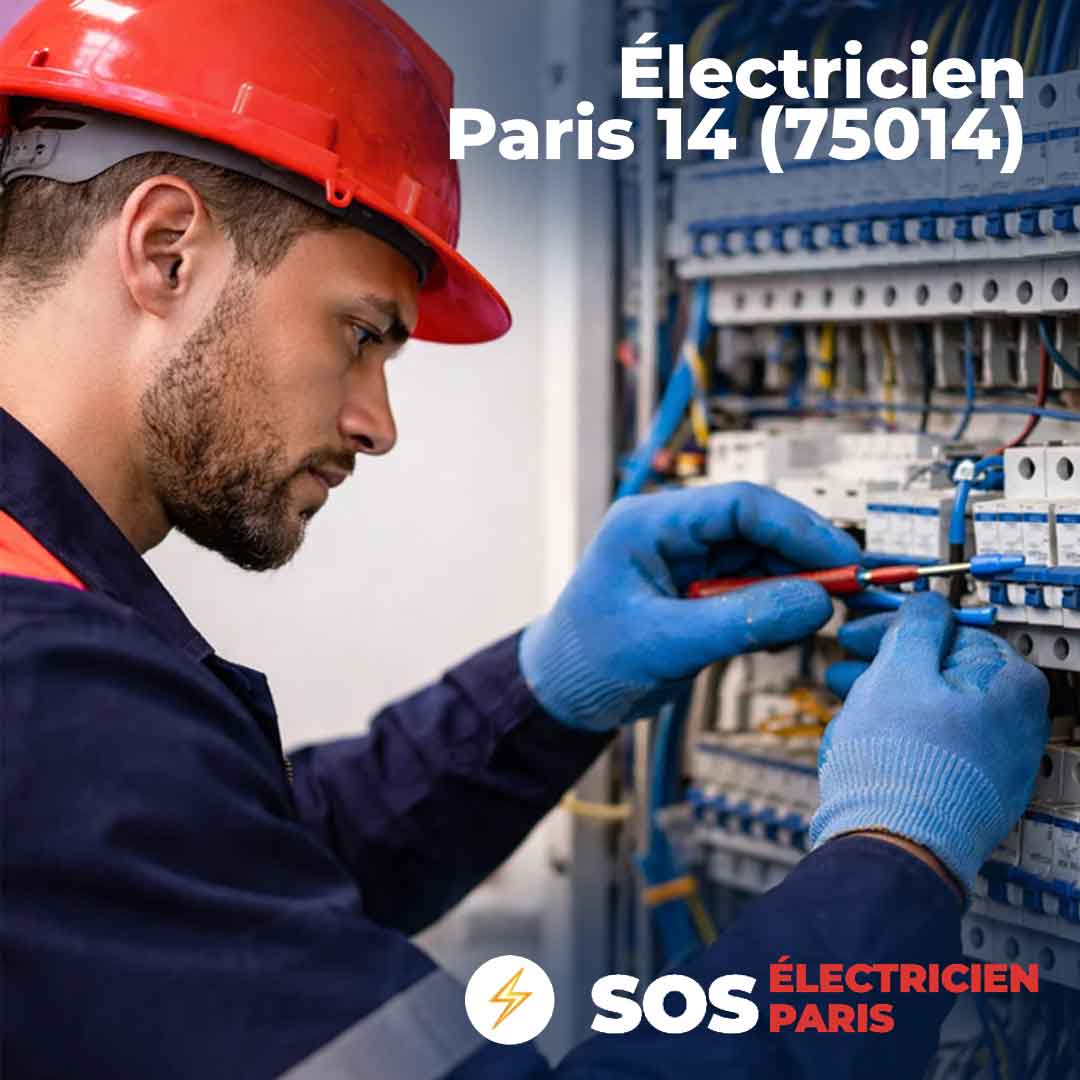 Électricien Paris 14